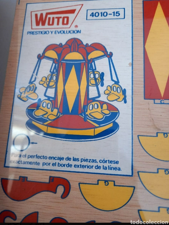 Juegos educativos: T&iacute;o vivo contrachapado, segueta y pelos.