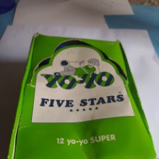 Juegos educativos: CAJA YO-YO SUPER FIVE STAR DE PLÁSTICO AÑOS 80