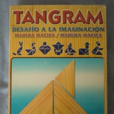 Juegos educativos: JUEGO DE MESA EDUCATIVO TANGRAM (1988) DE JUGUETES FALOMIR, MADERA MACIZA. COMPLETO. MUY BUEN ESTADO