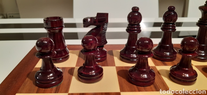 Juegos educativos: AJEDREZ MADERA LACADO - Foto 2