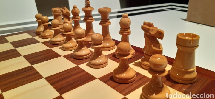Juegos educativos: AJEDREZ MADERA LACADO - Foto 3