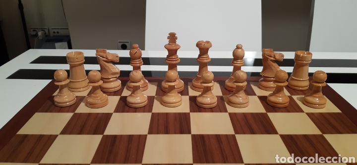 Juegos educativos: AJEDREZ MADERA LACADO - Foto 4