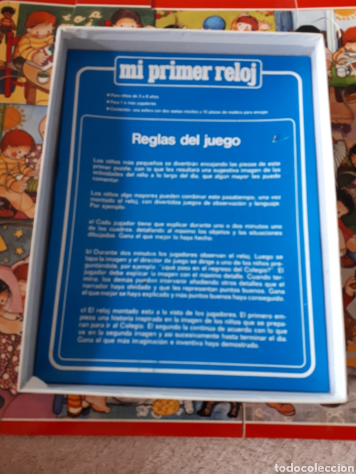 Juegos educativos: MI PRIMER RELOJ EN MADERA - JUEGOS EDUCA - Foto 3