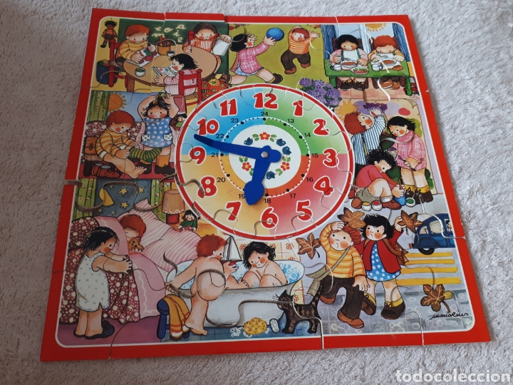 Juegos educativos: MI PRIMER RELOJ EN MADERA - JUEGOS EDUCA - Foto 4
