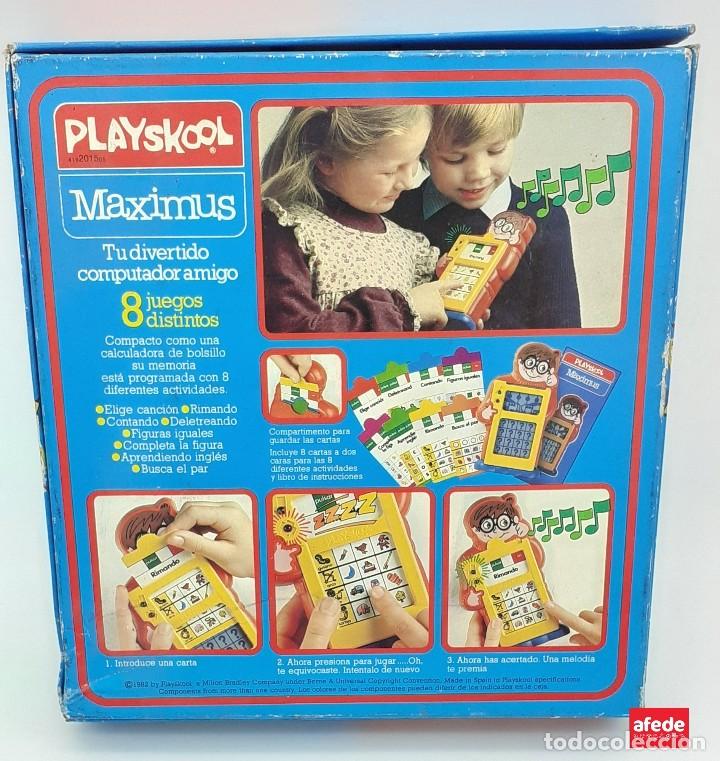 Juegos educativos: PLAYSKOOL MAXIMUS EN SU CAJA ORIGINAL DE 1982 - Foto 2