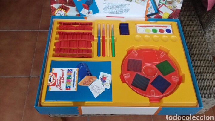 Juegos educativos: Estampados.Vamos a crear. Educa a&ntilde;o 2000 aprox. - Foto 3