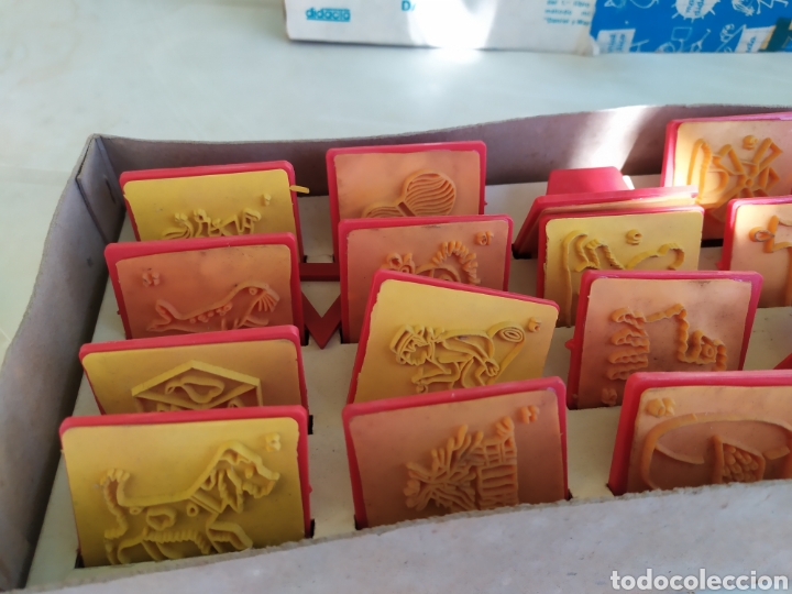 Juegos educativos: Sellos de caucho Daniel y Mar&iacute;a. Didacta. - Foto 2