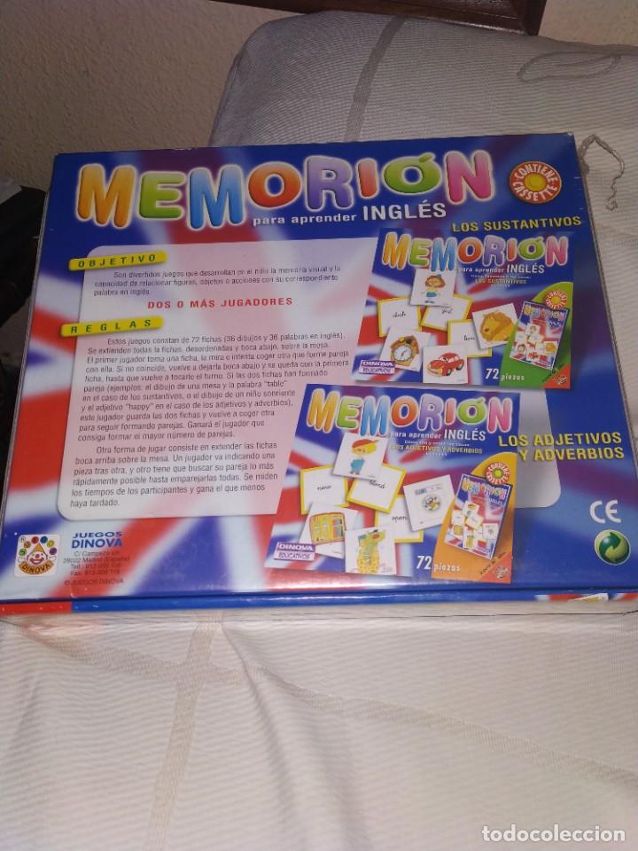 Juegos educativos: Memorion ingl&eacute;s. - Foto 2