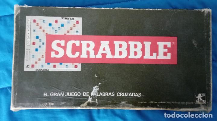 Juegos educativos: JUEGO SCRABBLE DE BORRAS REF 7901 A&Ntilde;O 1979 - Foto 1