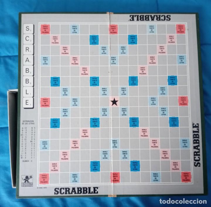 Juegos educativos: JUEGO SCRABBLE DE BORRAS REF 7901 A&Ntilde;O 1979 - Foto 4