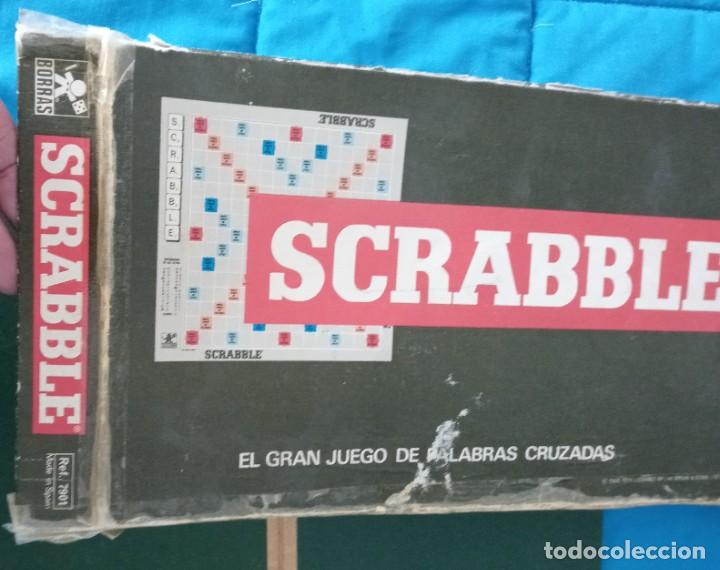 Juegos educativos: JUEGO SCRABBLE DE BORRAS REF 7901 A&Ntilde;O 1979 - Foto 6