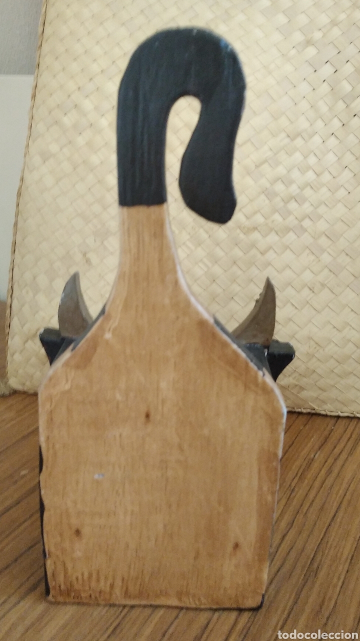 Juegos educativos: hucha vaca de madera vintage - Foto 4