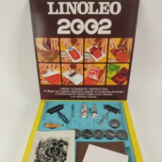Juegos educativos: JUEGO LINOLEO 2002 PARA GRABAR E IMPRIMIR CUALQUIER DIBUJO, AÑOS 70. Lote 306578473