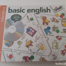 Juegos educativos: BASIC ENGLISH, DE DISET, JUEGO EDUCATIVO INTERACTIVO NUEVO CON PRECINTO. Lote 311060473