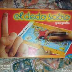 Juegos educativos: EL DEDO SABIO GEOGRAFÍA - EDUCA 1983 -. Lote 313579028