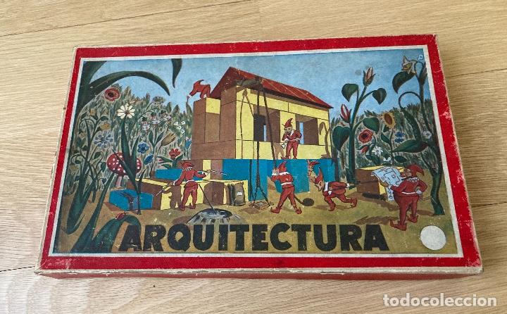 Juegos educativos: ANTIGUO JUEGO DE CONSTRUCCION-ARQUITECTURA. - Foto 1