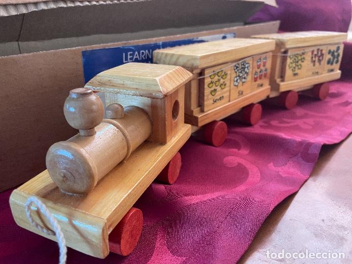 Juegos educativos: Tren de madera educativo NUEVO - Foto 1