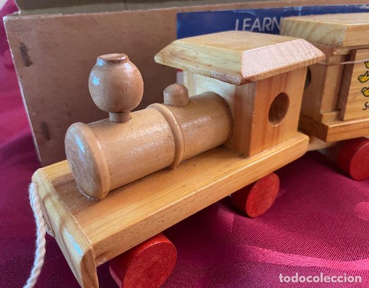 Juegos educativos: Tren de madera educativo NUEVO - Foto 2