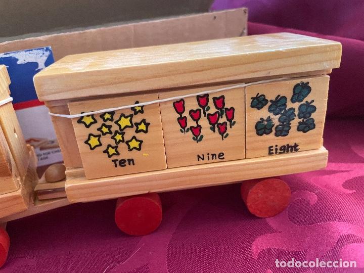 Juegos educativos: Tren de madera educativo NUEVO - Foto 4