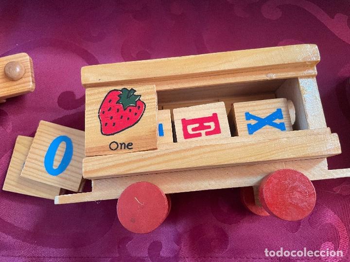 Juegos educativos: Tren de madera educativo NUEVO - Foto 6