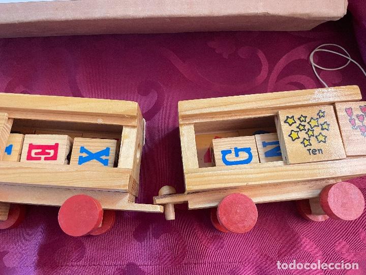 Juegos educativos: Tren de madera educativo NUEVO - Foto 7