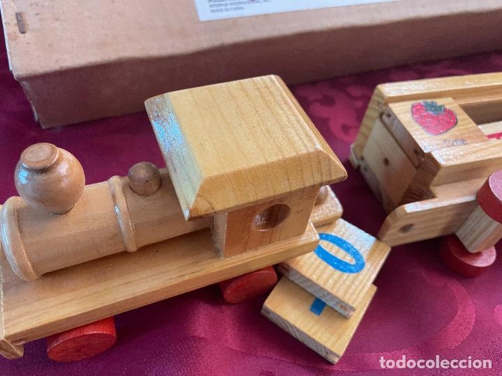 Juegos educativos: Tren de madera educativo NUEVO - Foto 8