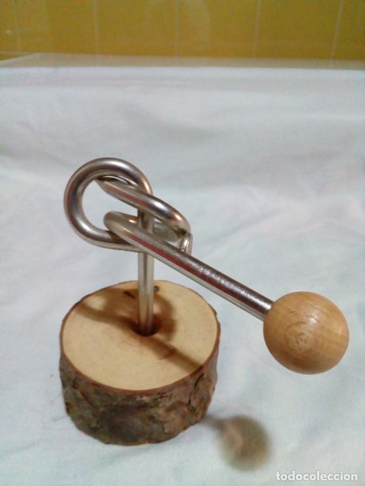 Juegos educativos: rompecabezas de metal y madera - Foto 3