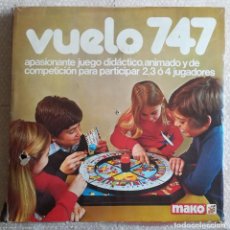 Juegos educativos: VUELO 747 - CON LAS REGLAS DEL JUEGO - USADO, - AÑOS 70 - - MAKO - PJRB. Lote 317989173