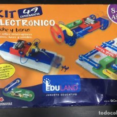 Juegos educativos: KIT ELECTRONICO COCHE Y BARCO - JUGUETE EDUCATIVO EDULAND. Lote 334735008