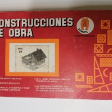 Juegos educativos: CURIOSO JUEGO CONSTRUCCIONES DE OBRA. EUROJOC. COMPLETO.. Lote 350313224
