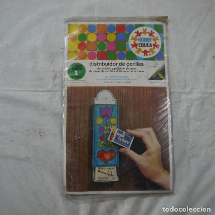 Juegos educativos: DISTRIBUIDOR DE CERILLAS - HOBBY EDUCA - 1969 - Foto 1