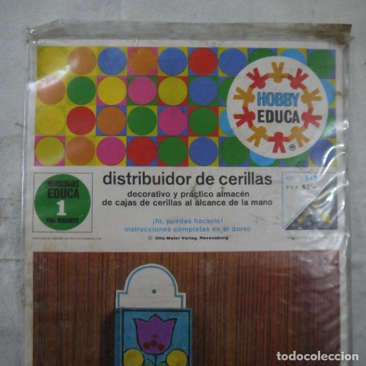 Juegos educativos: DISTRIBUIDOR DE CERILLAS - HOBBY EDUCA - 1969 - Foto 2