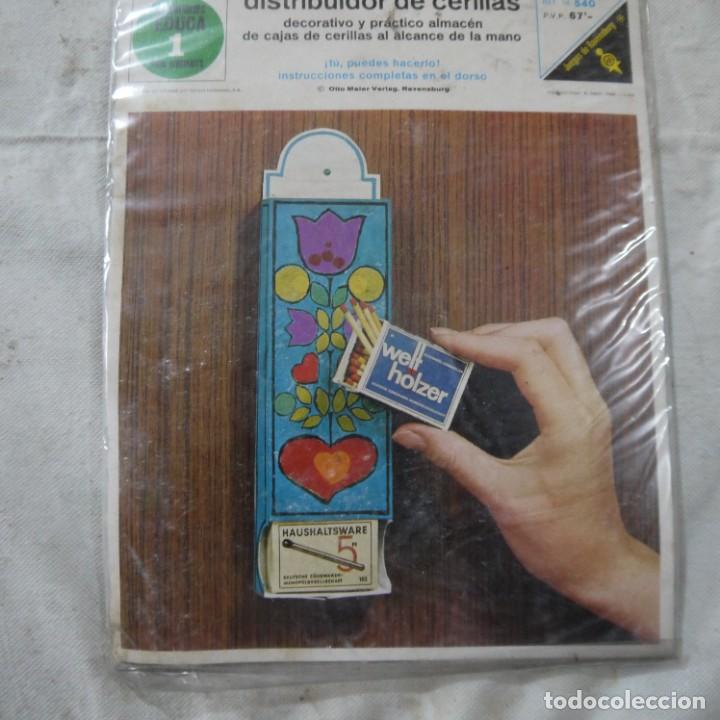 Juegos educativos: DISTRIBUIDOR DE CERILLAS - HOBBY EDUCA - 1969 - Foto 3