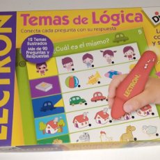 Juegos educativos: LECTRÓN TEMAS DE LÓGICA. DISET. 3-6 AÑOS. COMPLETO. Lote 364758806