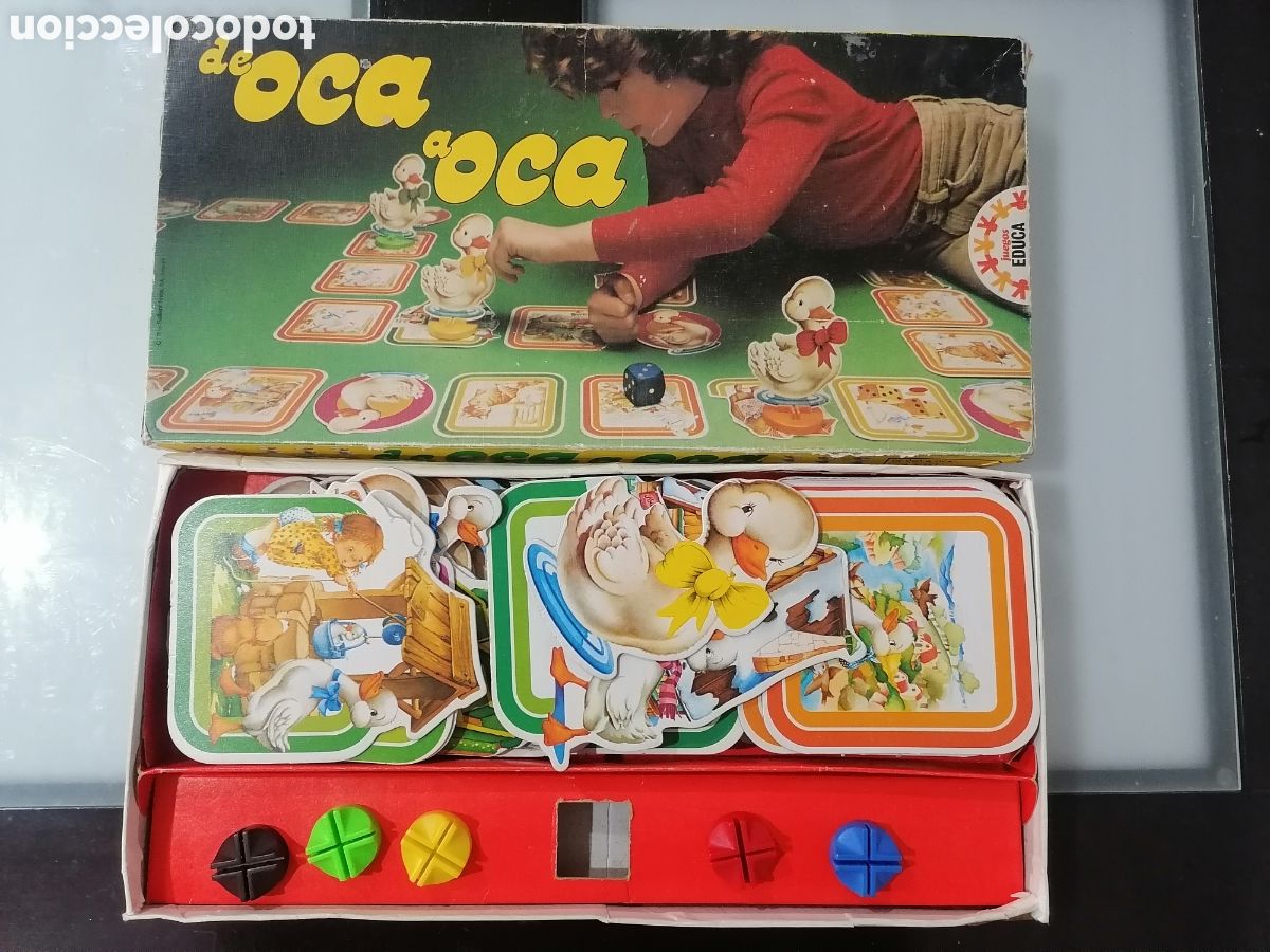 Juegos educativos: Juego Educa 1982 DE OCA A OCA sin dado - Foto 6