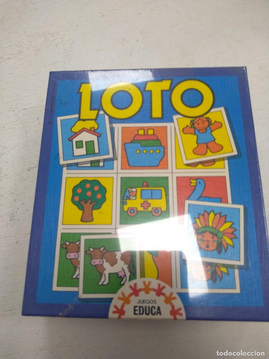 Juegos educativos: EDUCA LOTO SELLADO NUEVO REF 3754 - Foto 1
