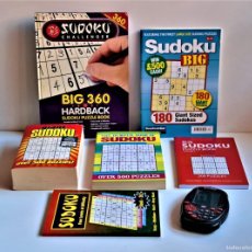 Juegos educativos: SUDOKU - VARIOS LIBROS PASATIEMPOS + TERMINAL ELECTRONICO JUEGO SUDOKU