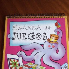 Juegos educativos: PIZARRA DE JUEGOS. LAMINAS BORRABLES. OCA, PARCHIS, TRES EN RAYA ETC..