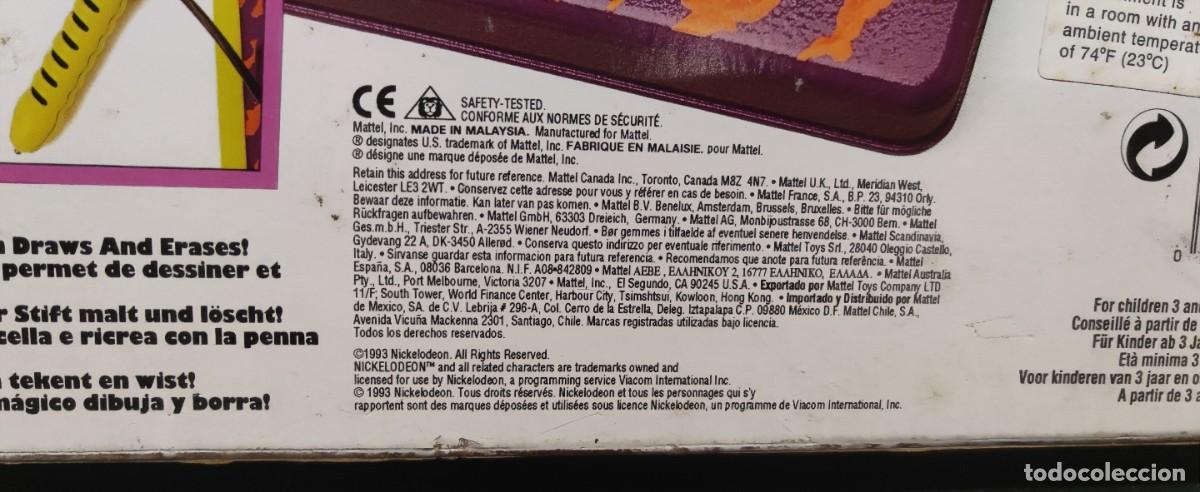Juegos educativos: Nickelodeon Super Pizarra Multicolor de Mattel 1993 - Foto 5