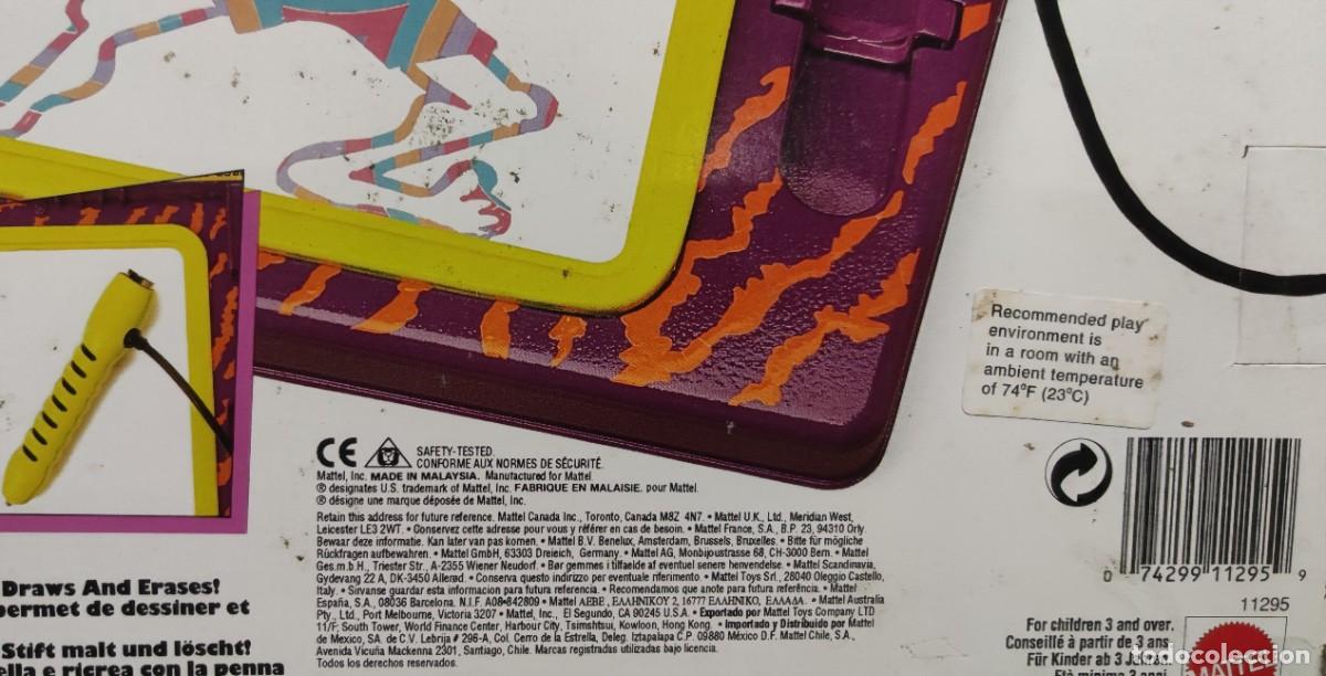Juegos educativos: Nickelodeon Super Pizarra Multicolor de Mattel 1993 - Foto 6