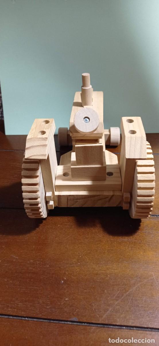 Juegos educativos: TRACTOR DE MADERA 13,5 x 20 x 11 - Foto 5
