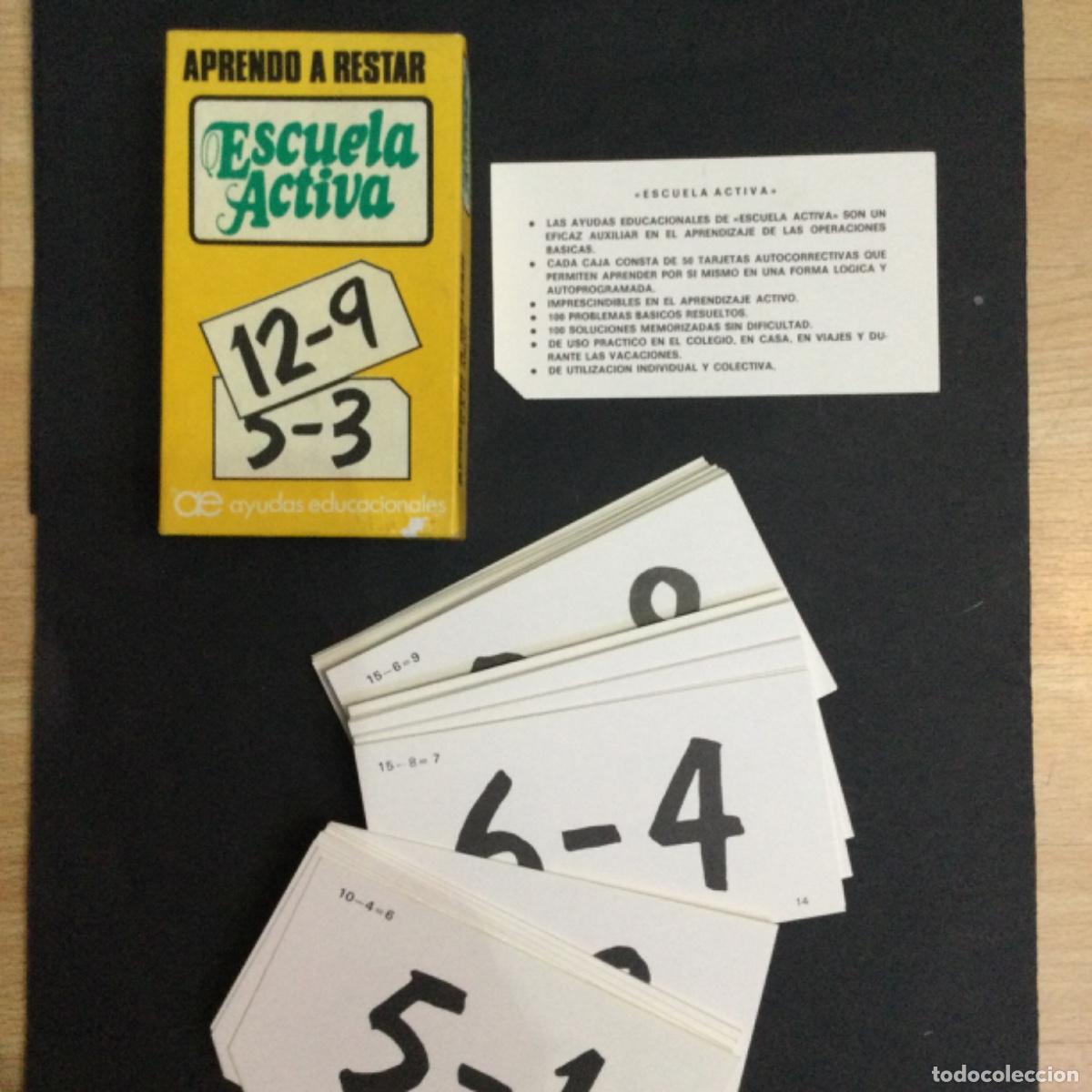 Juegos educativos: Aprendo a restar. Escuela Activa. NUEVO - Foto 1