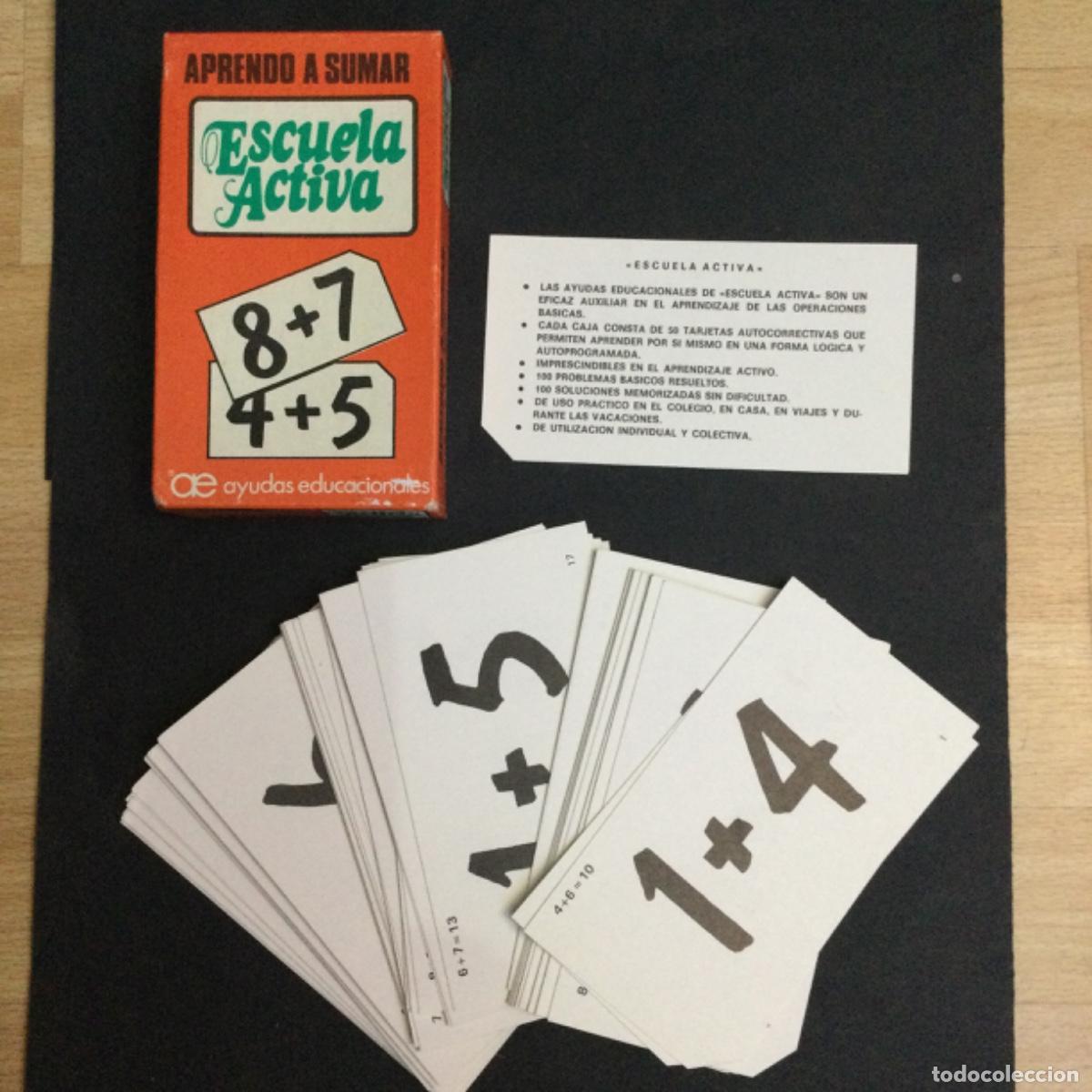 Juegos educativos: Aprendo a sumar. Escuela activa. NUEVO - Foto 1
