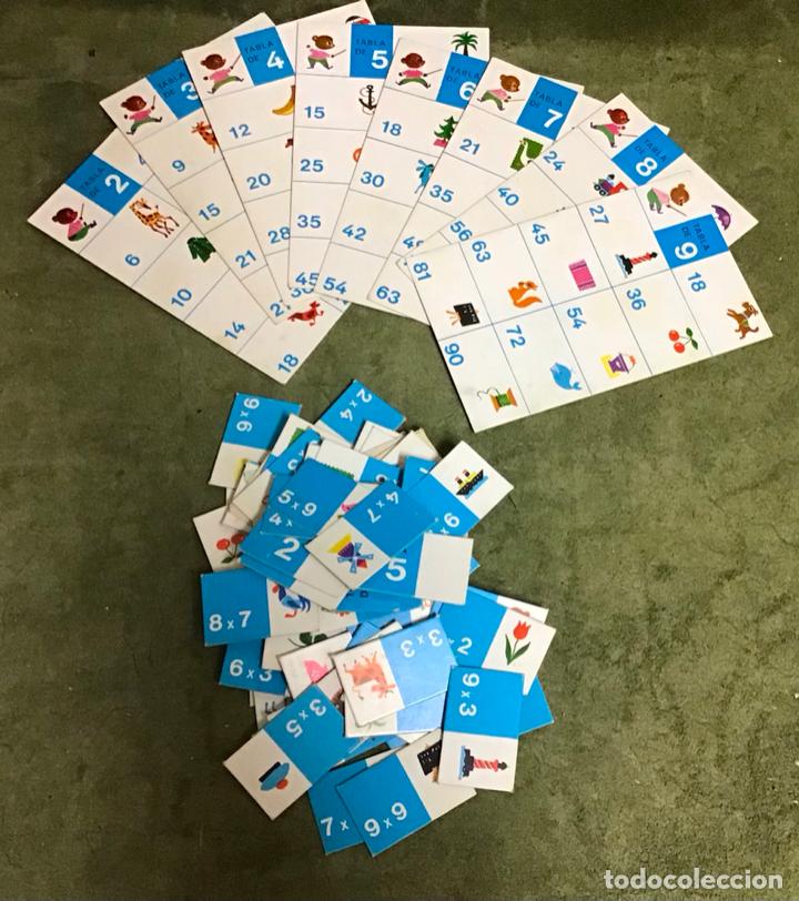 Juegos educativos: LOTO TABLAS DE MULTIPLICAR, DIDACTA - Foto 2