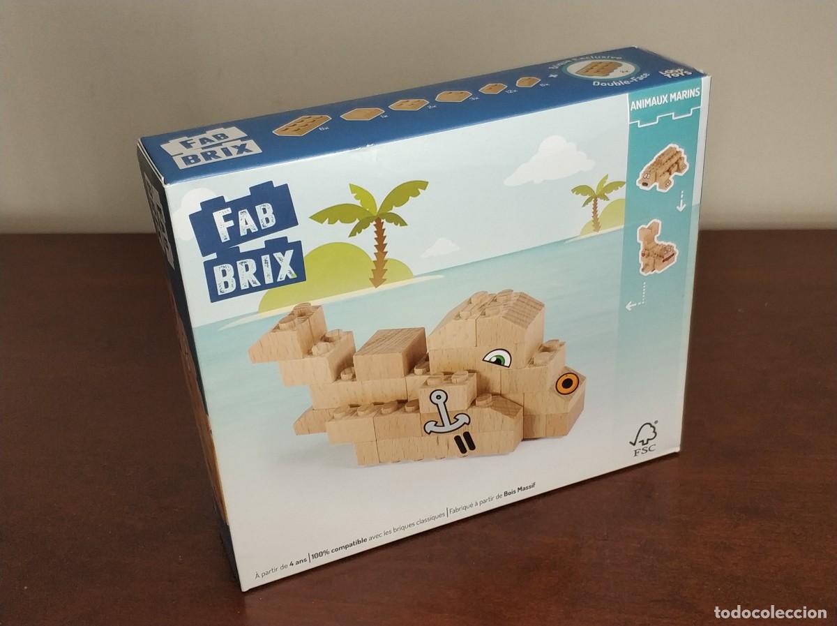 Juegos educativos: FabBrix Ref. Animales Marinos Juego de construcci&oacute;n en madera - Foto 1