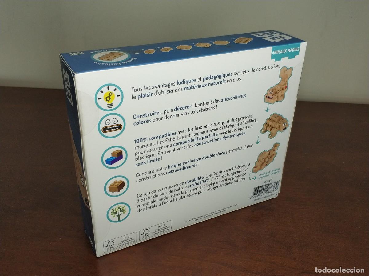 Juegos educativos: FabBrix Ref. Animales Marinos Juego de construcci&oacute;n en madera - Foto 2