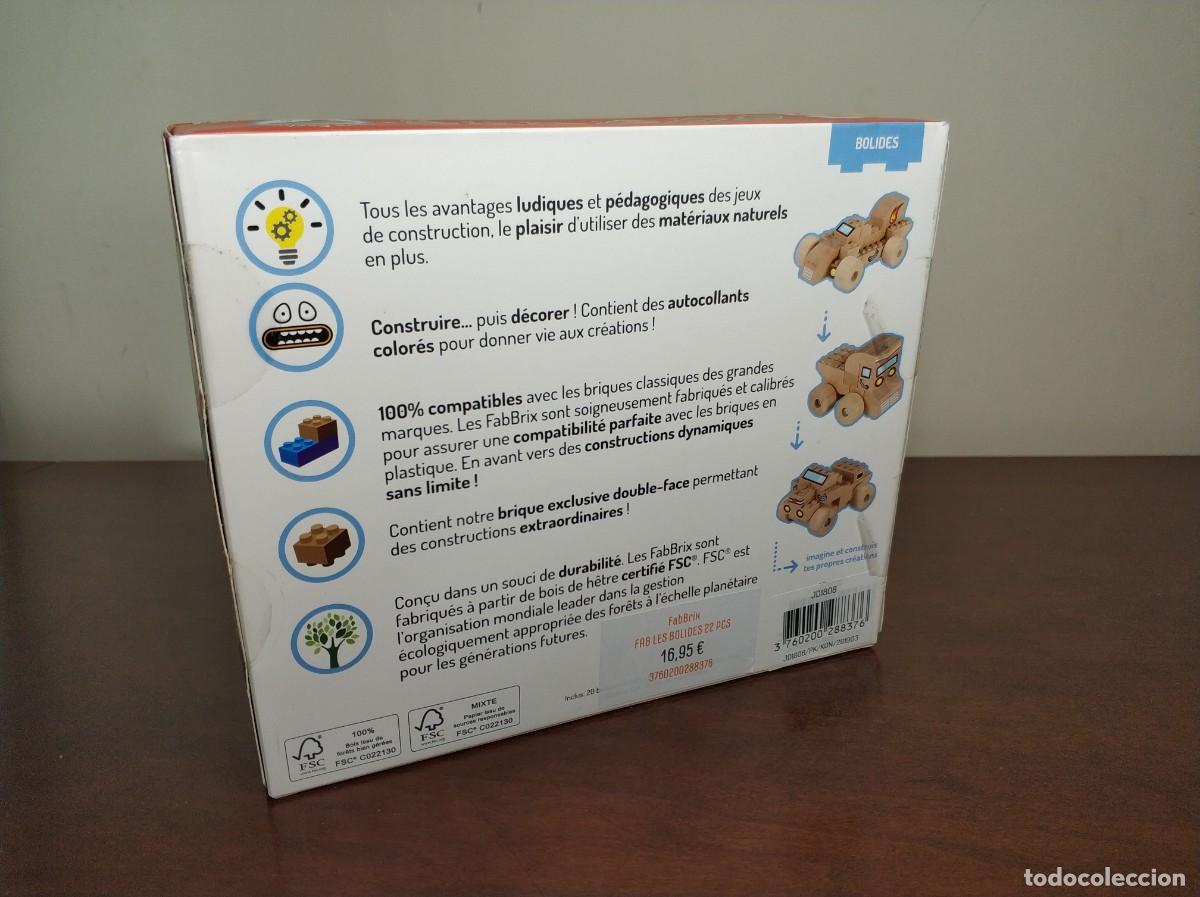 Juegos educativos: FabBrix Ref. B&oacute;lidos Juego de construcci&oacute;n en madera - Foto 2