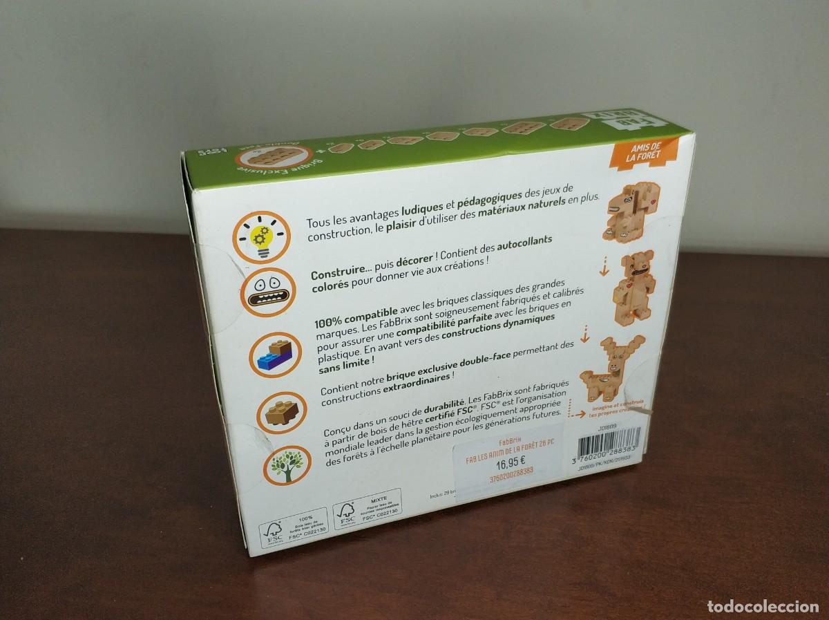 Juegos educativos: FabBrix Ref. Amigos del Bosque Juego de construcci&oacute;n en madera - Foto 2