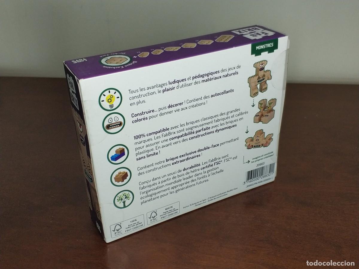 Juegos educativos: FabBrix Ref. Monstruos Juego de construcci&oacute;n en madera - Foto 2