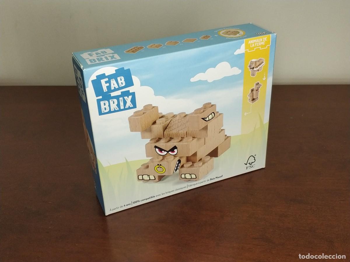 Juegos educativos: FabBrix Ref. Animales de la Granja Juego de construcci&oacute;n en madera - Foto 1